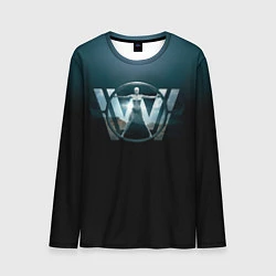 Лонгслив мужской Westworld Logo, цвет: 3D-принт
