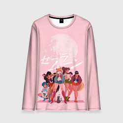 Лонгслив мужской PINK SAILOR MOON, цвет: 3D-принт