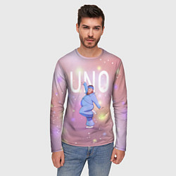 Лонгслив мужской UNO Little Big, цвет: 3D-принт — фото 2