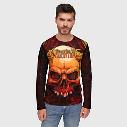 Лонгслив мужской Bullet For My Valentine, цвет: 3D-принт — фото 2