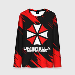 Лонгслив мужской Umbrella Corporation, цвет: 3D-принт