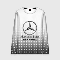 Лонгслив мужской Mercedes-Benz, цвет: 3D-принт