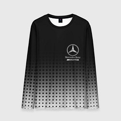 Лонгслив мужской Mercedes-Benz, цвет: 3D-принт
