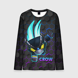 Лонгслив мужской Brawl Stars CROW, цвет: 3D-принт