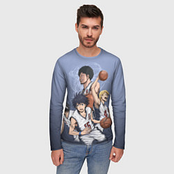 Лонгслив мужской Команда мечты, цвет: 3D-принт — фото 2