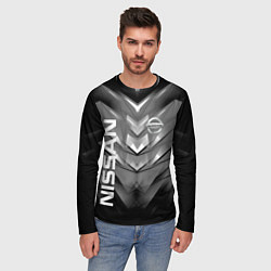 Лонгслив мужской NISSAN, цвет: 3D-принт — фото 2