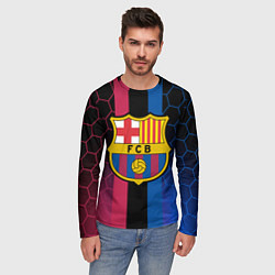 Лонгслив мужской BARSELONA, цвет: 3D-принт — фото 2