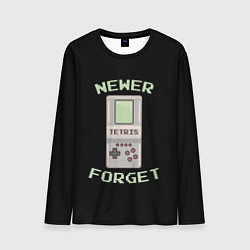 Мужской лонгслив Никогда не забуду