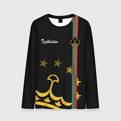 Мужской лонгслив Таджикистан - серб страны