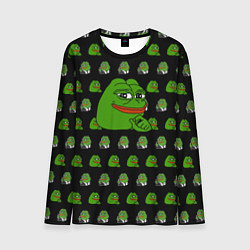 Лонгслив мужской Frog Pepe, цвет: 3D-принт