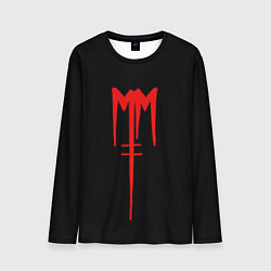 Лонгслив мужской Marilyn Manson, цвет: 3D-принт