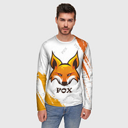 Лонгслив мужской FOX, цвет: 3D-принт — фото 2