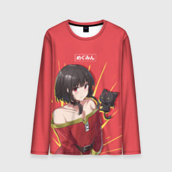 Лонгслив мужской Megumin, цвет: 3D-принт