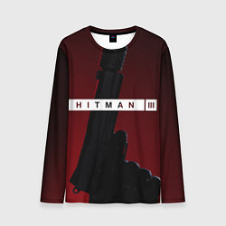 Лонгслив мужской Hitman III, цвет: 3D-принт