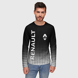Лонгслив мужской Renault, цвет: 3D-принт — фото 2