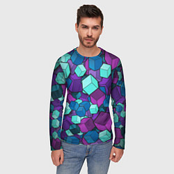 Лонгслив мужской Кубы, цвет: 3D-принт — фото 2