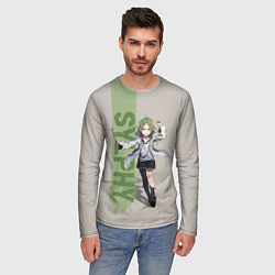 Лонгслив мужской Sylphy, цвет: 3D-принт — фото 2