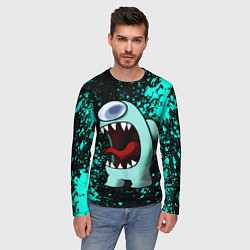 Лонгслив мужской AMONG US АМОНГ АС, цвет: 3D-принт — фото 2