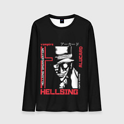 Лонгслив мужской Hellsing, цвет: 3D-принт