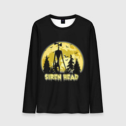 Мужской лонгслив Siren Head Yellow Moon