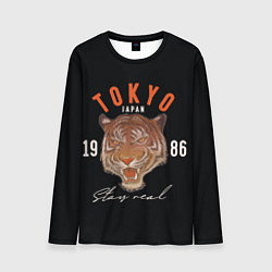 Лонгслив мужской Tokyo Tiger Japan, цвет: 3D-принт