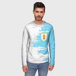 Лонгслив мужской Сборная Уругвая, цвет: 3D-принт — фото 2