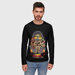 Лонгслив мужской Айзек - подземелье, цвет: 3D-принт — фото 2