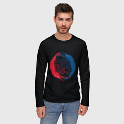 Лонгслив мужской Marine Dualism, цвет: 3D-принт — фото 2