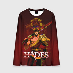 Лонгслив мужской Zagreus Hades, цвет: 3D-принт