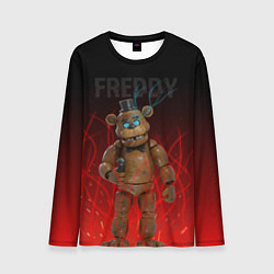 Лонгслив мужской FNAF FREDDY, цвет: 3D-принт