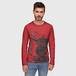 Лонгслив мужской Самурай, цвет: 3D-принт — фото 2