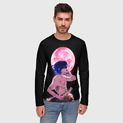 Лонгслив мужской Иноске клинок рассекающий демонов арт, цвет: 3D-принт — фото 2