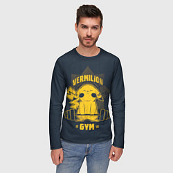 Лонгслив мужской Vermilion gym, цвет: 3D-принт — фото 2