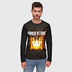 Лонгслив мужской FREE FIRE GRAND MASTER, цвет: 3D-принт — фото 2