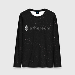 Лонгслив мужской Ethereum, цвет: 3D-принт