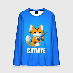 Лонгслив мужской Catnite, цвет: 3D-принт