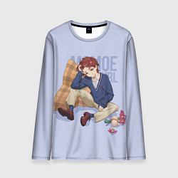 Лонгслив мужской Momoe Girl, цвет: 3D-принт