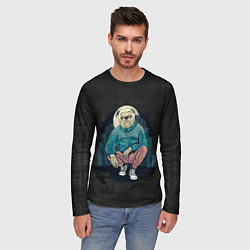 Лонгслив мужской Авторитет, цвет: 3D-принт — фото 2