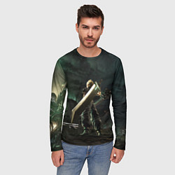 Лонгслив мужской Клауд Страйф FF7, цвет: 3D-принт — фото 2