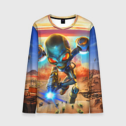 Мужской лонгслив Destroy all Aliens