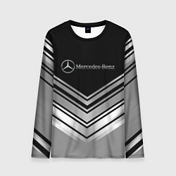Мужской лонгслив Mercedes-Benz Текстура