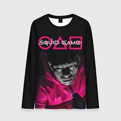 Лонгслив мужской Squid game: police officer, цвет: 3D-принт
