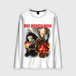 Мужской лонгслив Сайтама и Генос One Punch-Man