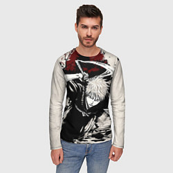 Лонгслив мужской Ичиго Куросаки Bleach, цвет: 3D-принт — фото 2