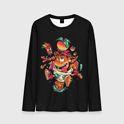 Мужской лонгслив CRASH BANDICOOT ЛИС