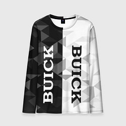 Лонгслив мужской Buick Black And White, цвет: 3D-принт