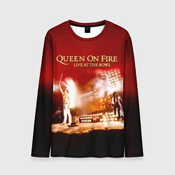 Мужской лонгслив Queen on Fire - Live at the Bowl