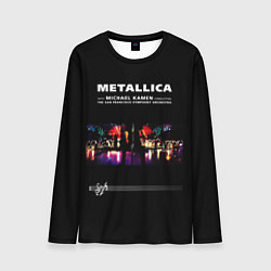 Лонгслив мужской Metallica S и M, цвет: 3D-принт