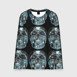 Мужской лонгслив Skulls pattern 2028