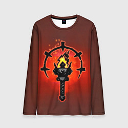 Мужской лонгслив Darkest Dungeon Факел
